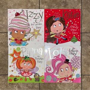 Set of Four Fairy Books for Kids
